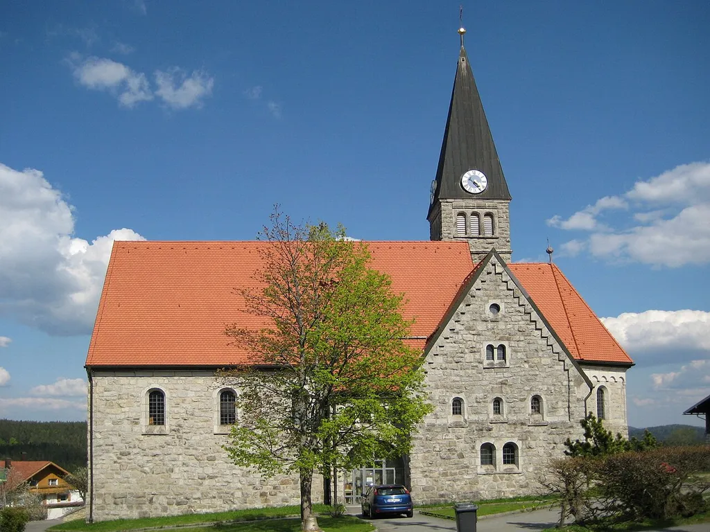 parish church in Finsterau, Lower Bavaria