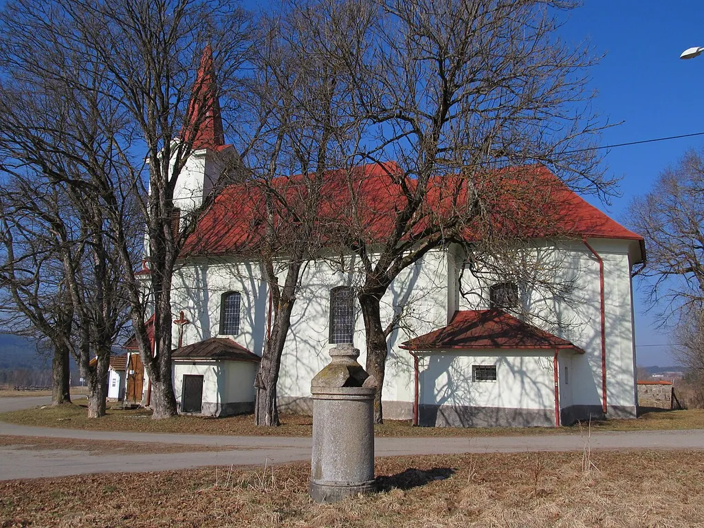 Pěkná - kostel svaté Anny