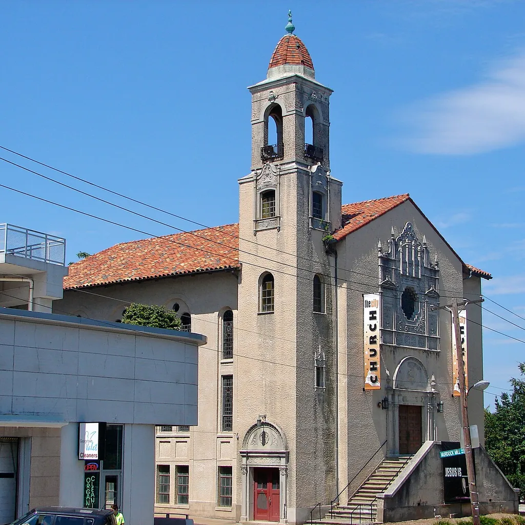 Eldbrooke United Methodist Church on the NRHP since September 5, 2008. Located at 4100 River Rd., NW. in the Tenleytown neighborhood of Washington, DC (just off Wisconsin Ave.)