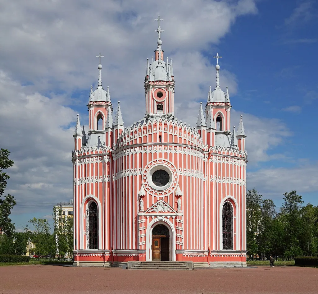 Saint Petersburg, Russia. Chesme Church.