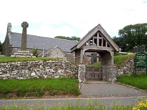 Lychgate to churchyard of Church of St Margaret Marloes