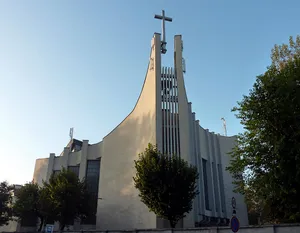 Our Lady of Lourdes church in Warsaw