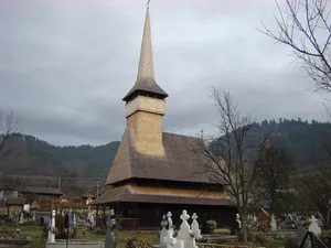 Wooden church in Rozavlea