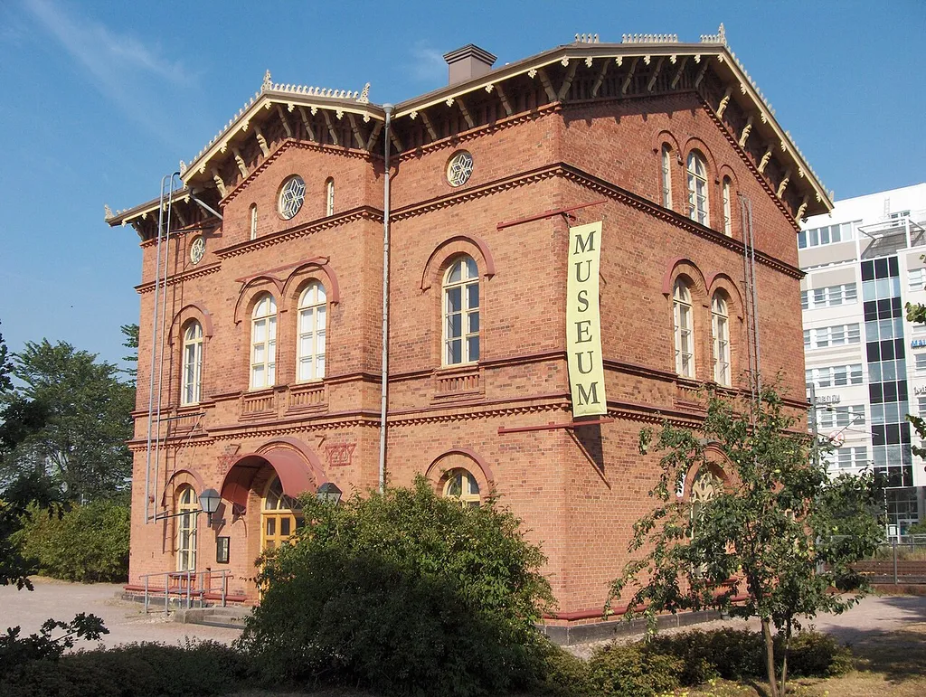 Old railway station of Tikkurila (1862) in Vantaa, Finland.