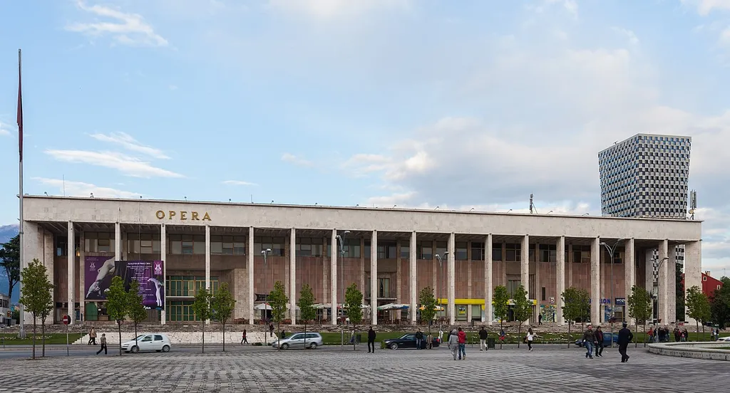 Culture Palace, Tirana, Albania