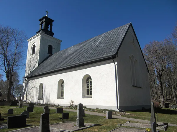 Frösthult church in Simtuna hundred, Fjädrundaland, Enköping municipality, Uppsala county, the Diocese of Uppsala, Uppland, Sweden.