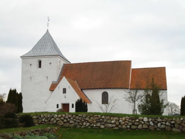 Gangsted Church, Denmark, photo taken by Sommer.