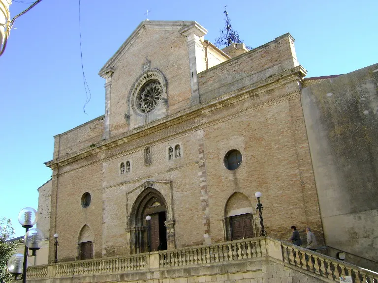 The cathedral of St. Leucio to Atessa