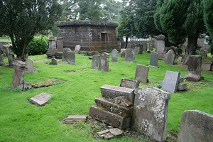 Old Kirkyard and Craigengillan Mausoleum, Church Hill, Dalmellington