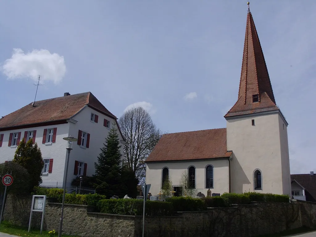 Pflaumfeld, Gemeindeteil von Gunzenhausen im mittelfränkischen Landkreis Weißenburg-Gunzenhauen (Bayern), Kirche