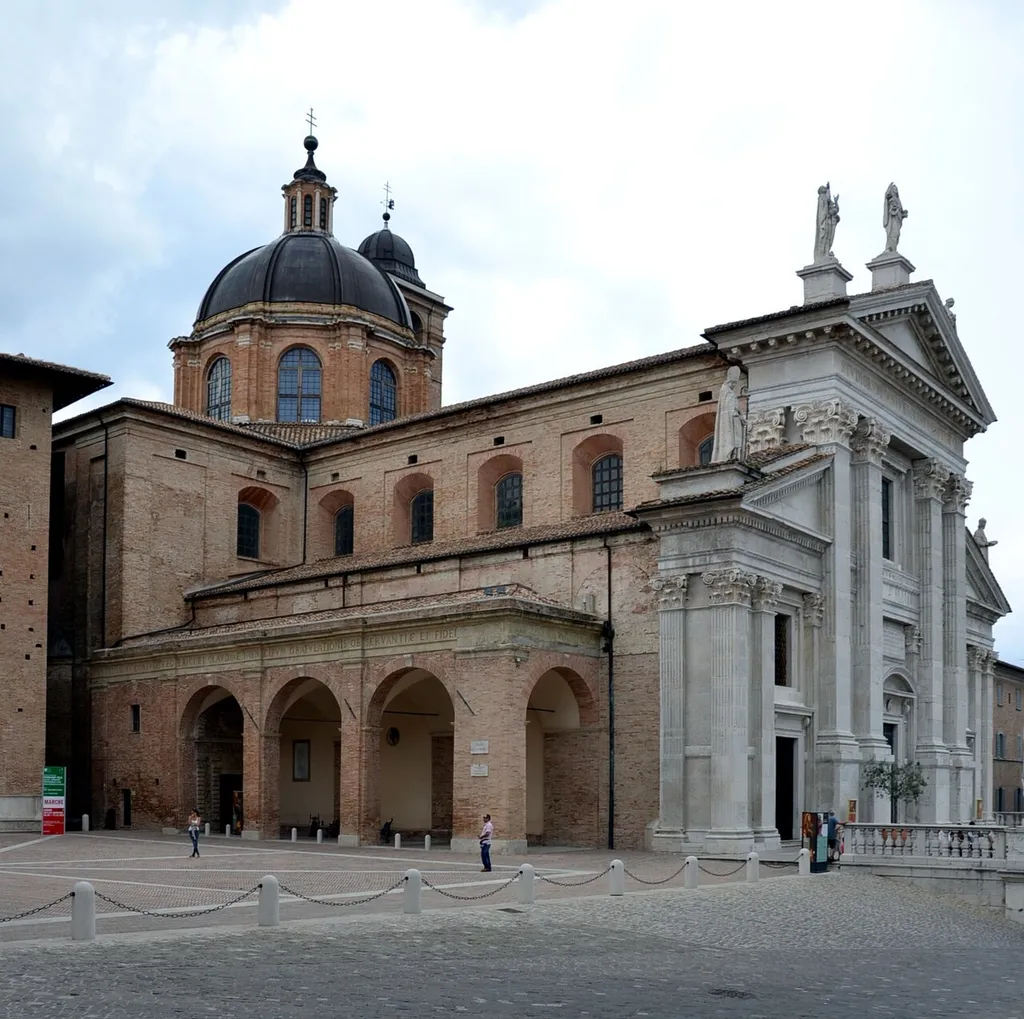 Cathedral from urbino formerly Papal States