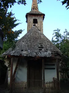 Wooden church in Sângeorzu Nou