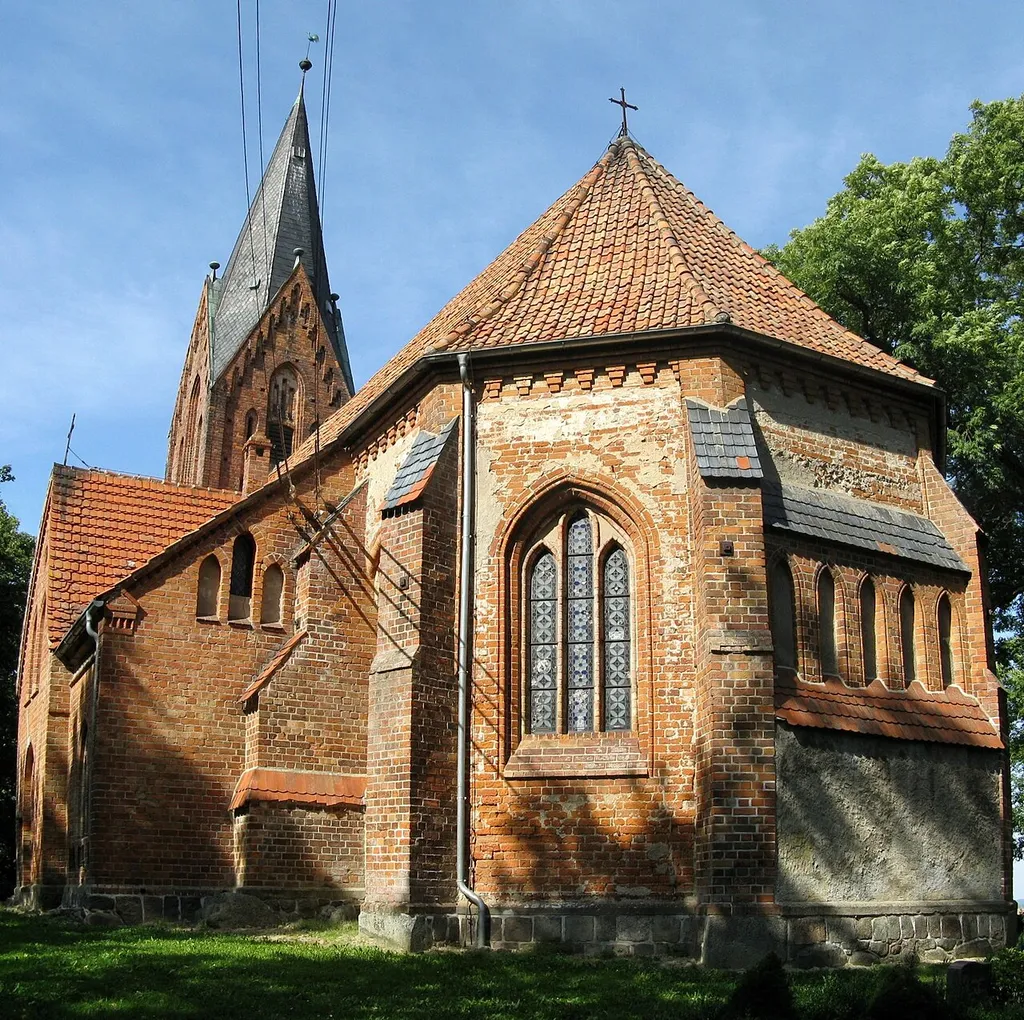 Church in Klaber, district Rostock, Mecklenburg-Vorpommern, Germany
