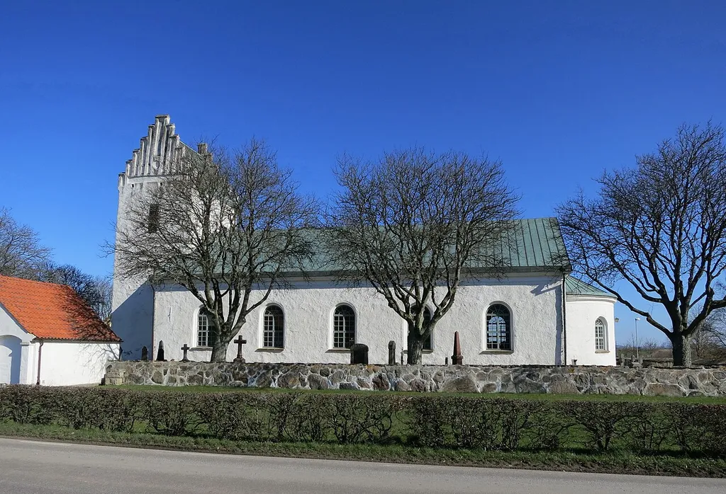 Skepparslövs kyrka, mars 2014