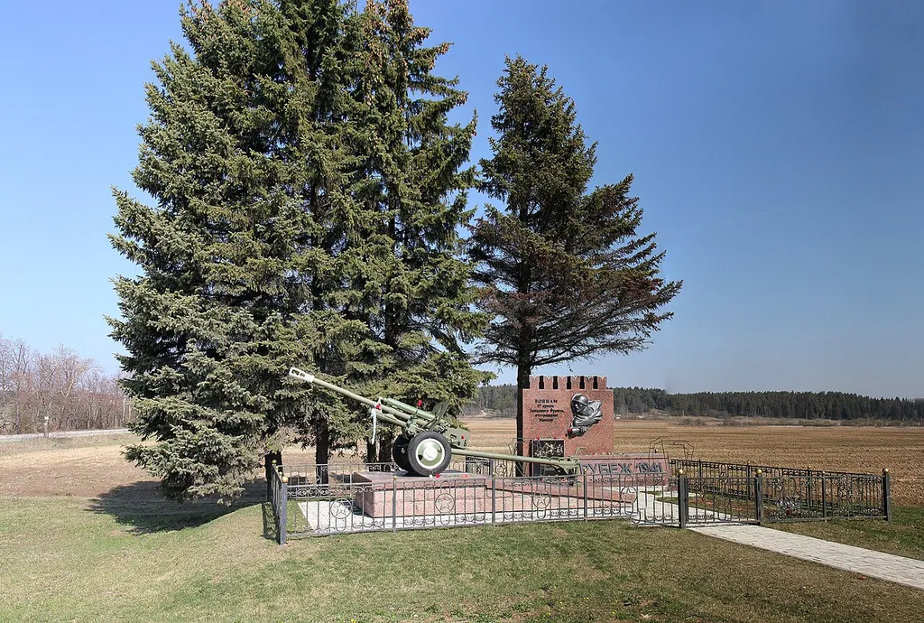 Monument at Rybushkino
