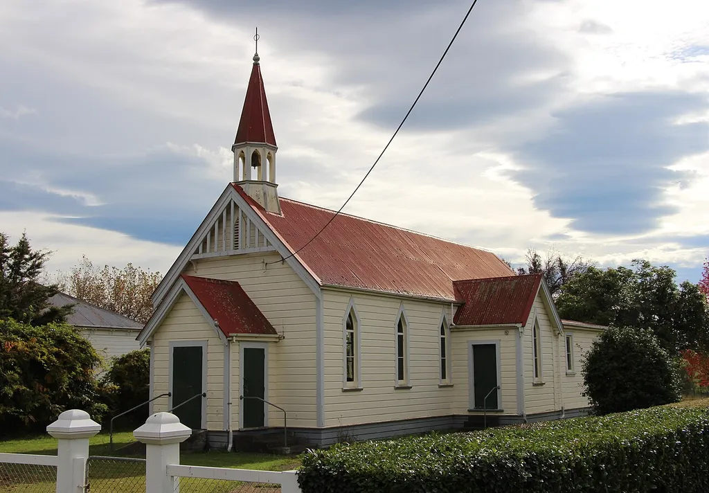 St Oran's Church. Ongaonga, New Zealand