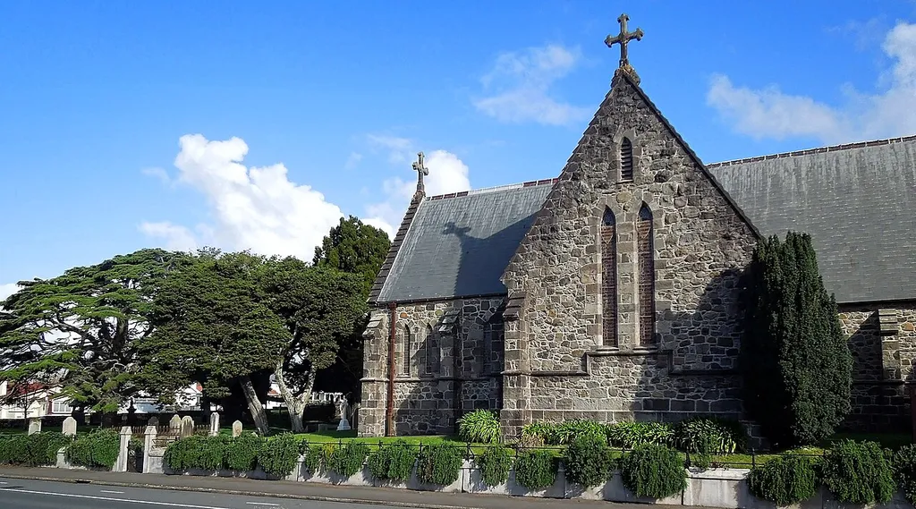 Taranaki Cathedral Church of St Mary. New Plymouth. North Island. NZ