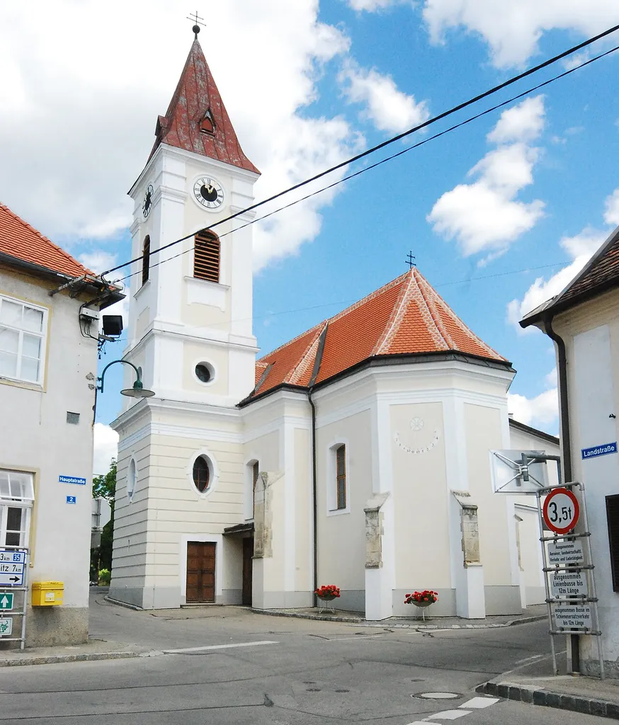 Kirche von Mitterretzbach in Niederösterreich