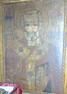 Wooden church in Sălcuța