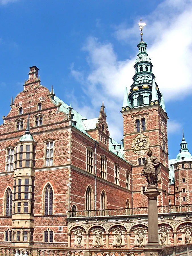 Kirkefløjen fra 1606 på Frederiksborg Slot, Hillerød, Denmark.