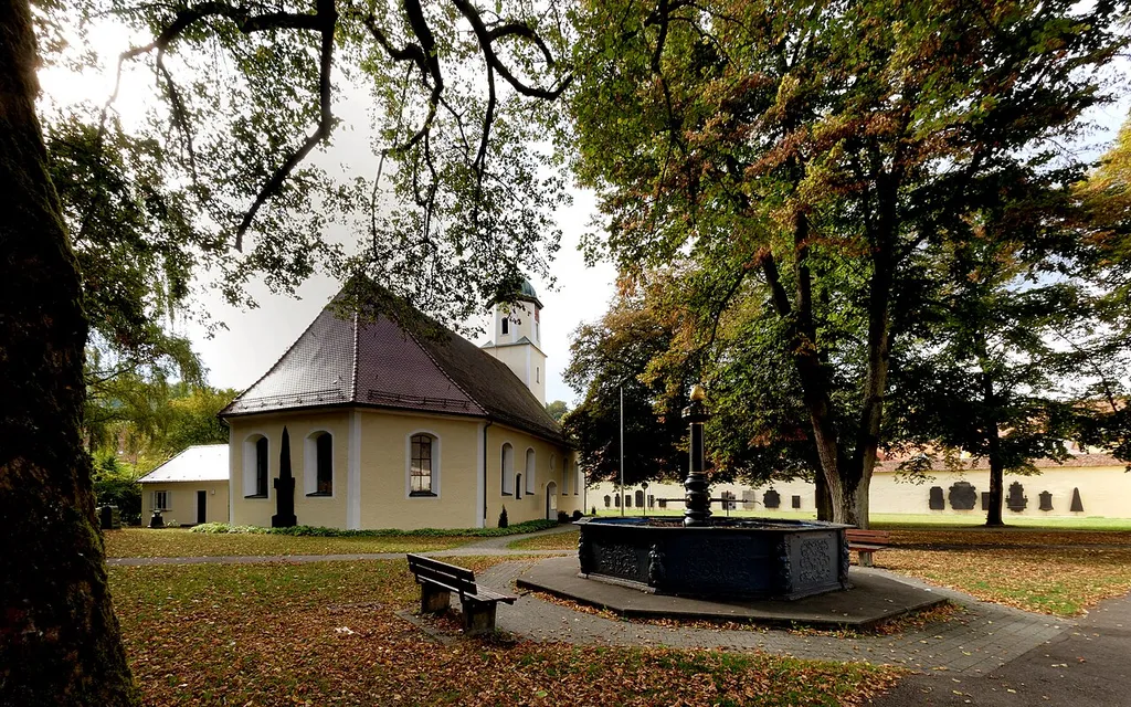 The Monastery complex in Königsbronn.