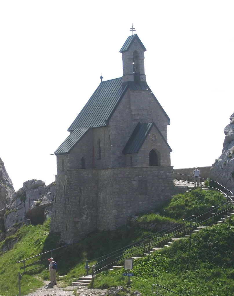 Kirche auf dem Wendelstein, Bayern