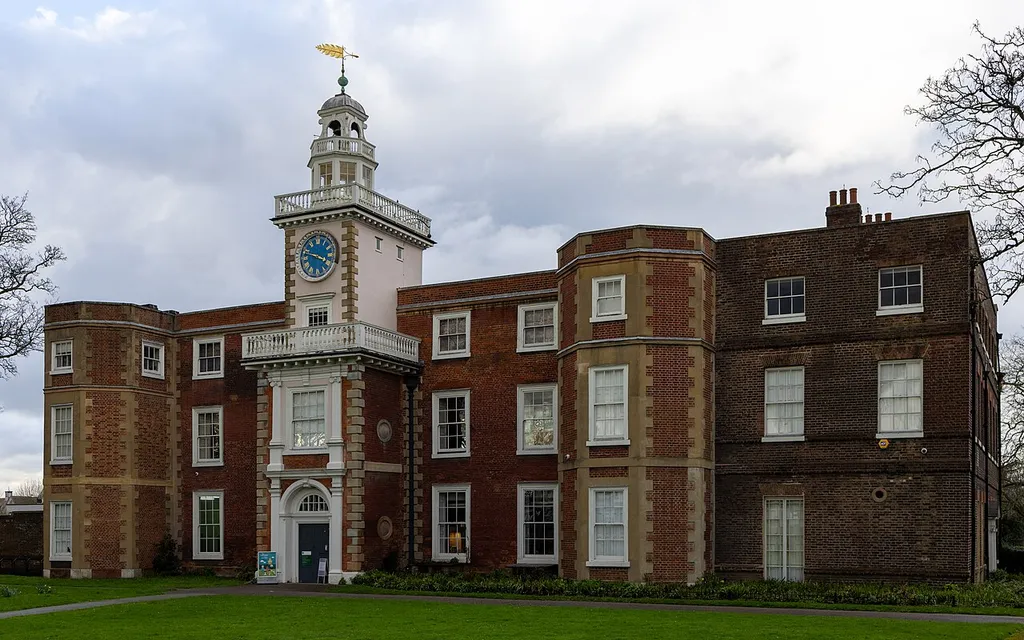 Front of Bruce Castle, Tottenham, London