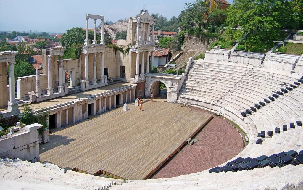 The Antiquie Theater of Plovdiv, България