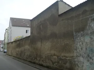Umfassungsmauer des Klostergartens von St. Stephan