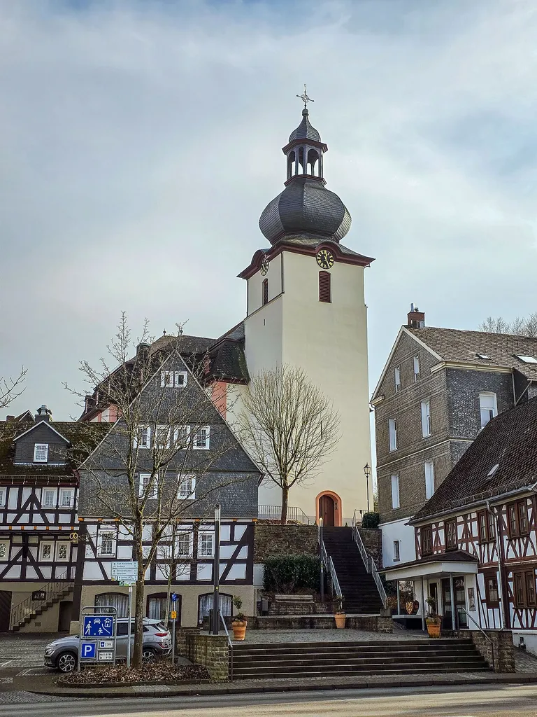 Daaden Town Center with Evangelical Parish Church