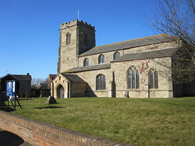 All Saints' parish church, Adlingfleet, East Riding of Yorkshire, England.Seen from the south-east.