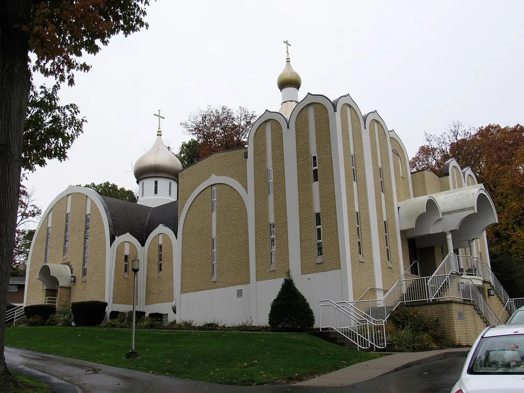 Saint Alexander Nevsky Orthodox Cathedral in Pittsburgh, Pennsylvania.