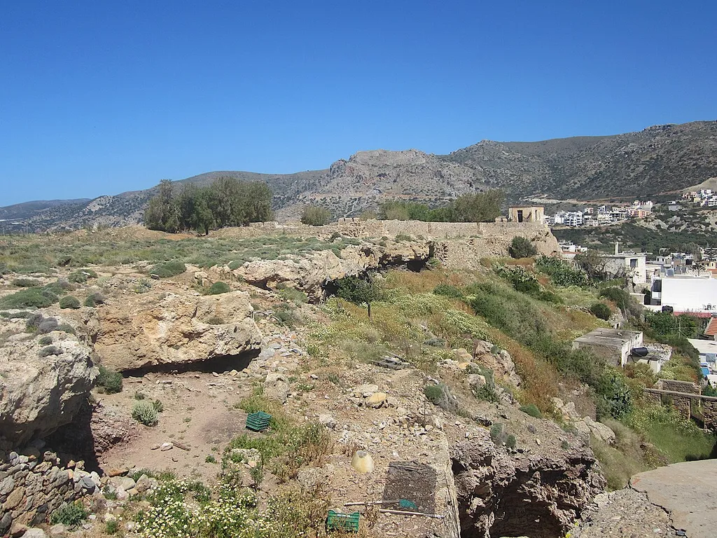 Kastro Selinou (Castel Selino) of Palaiochora, Kantanos-Selino, Crete, Greece.
