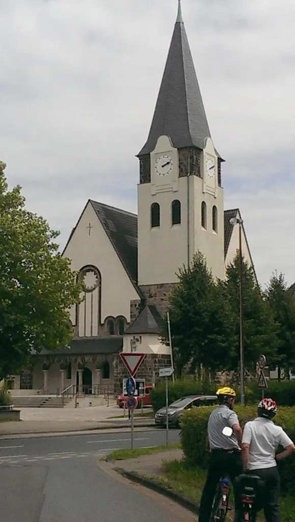 Das Bild zeigt die evangelische Christuskirche in Lünen-Horstmar
