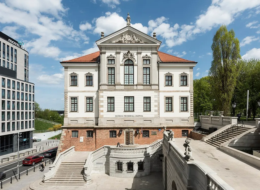 Ostrogski Castle in Warsaw, seat of Frederick Chopin Museum