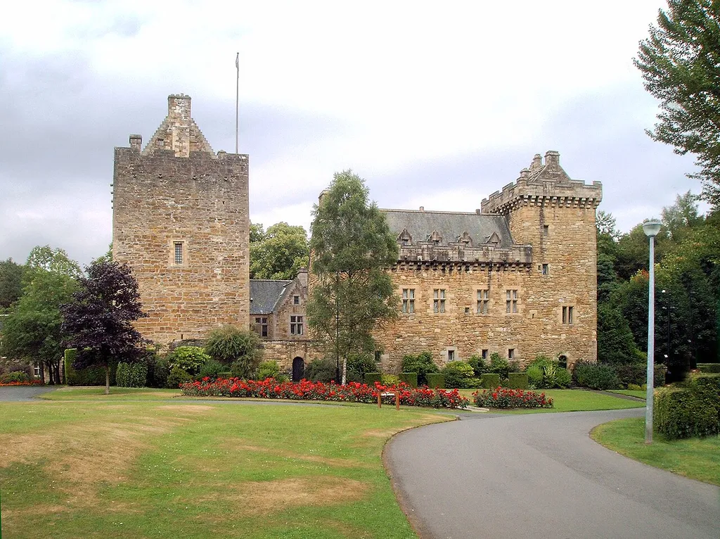 A picture of Dean Castle, kilmarnock.