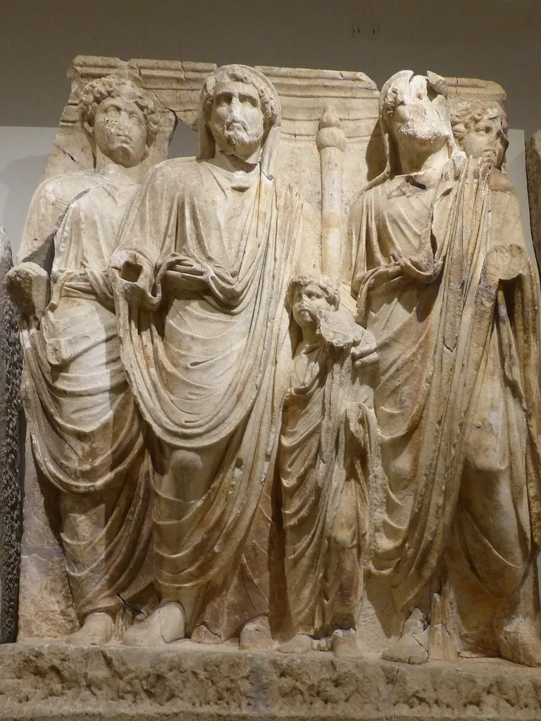 Ephesos-Museum ( Vienna ). Parthian Monument ( 2nd century AD ) - Ancient Roman emperors.