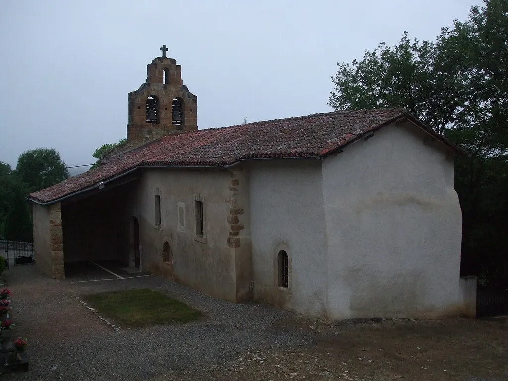 Church of Baulou, in the Ariège department, France.