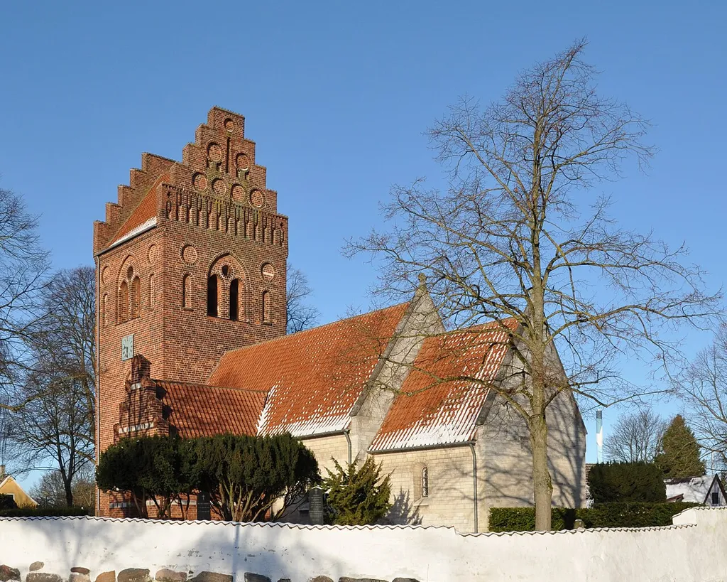 Brøndbyvester Church, Brøndby Municipality, Denmark.