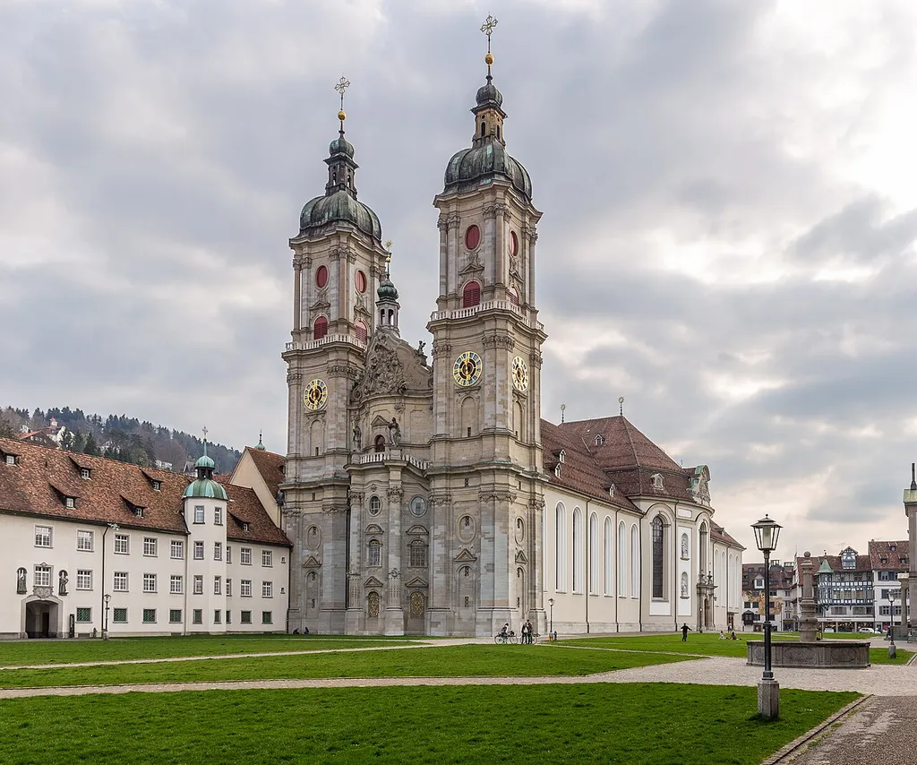 St. Gallen Cathedral, Switzerland.