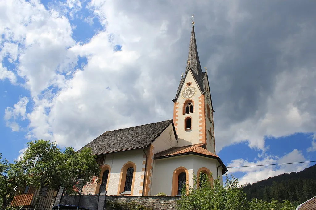 Church of Rittersdorf in the community of Irschen