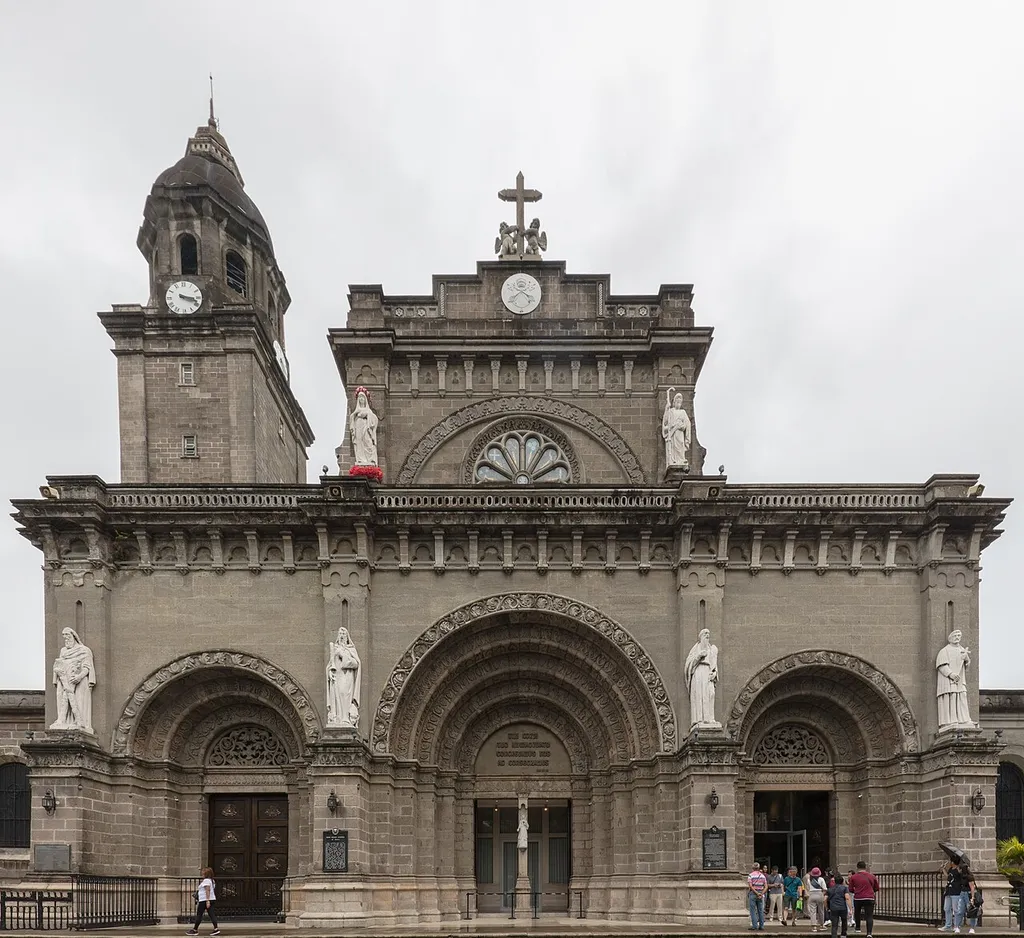 Cathedral-Basilica of the Immaculate Conception, Manila, Philippines. See of the Archdiocese of Manila.