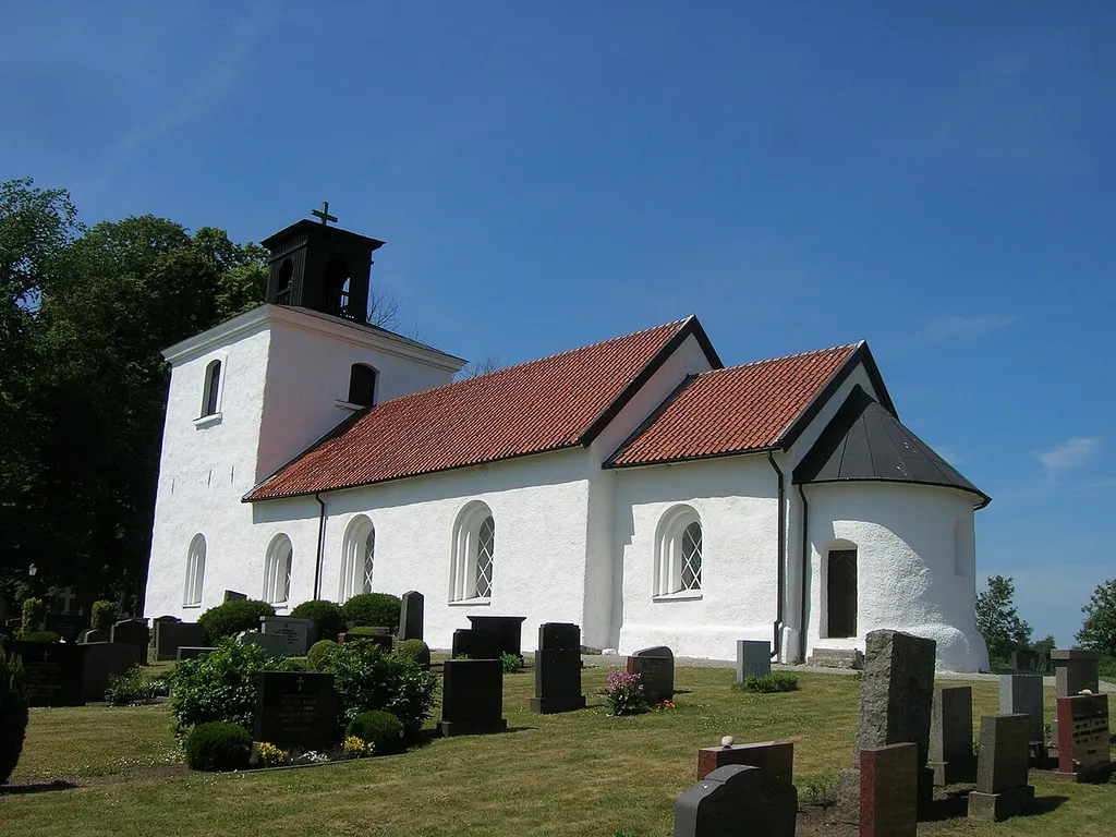 Fågeltofta Church, Tomelilla Municipality, Scania, Diocese of Lund, Sweden.