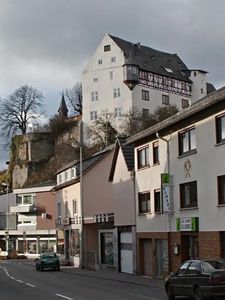 Castle of Katzenelnbogen in Rhineland-Palatinate