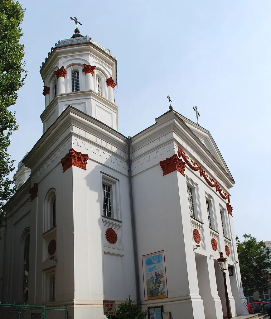 Old church of St. George, Bucharest, Romania