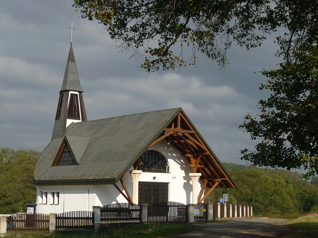 Church St. John Sarkander in Pašovice (Czech republik)