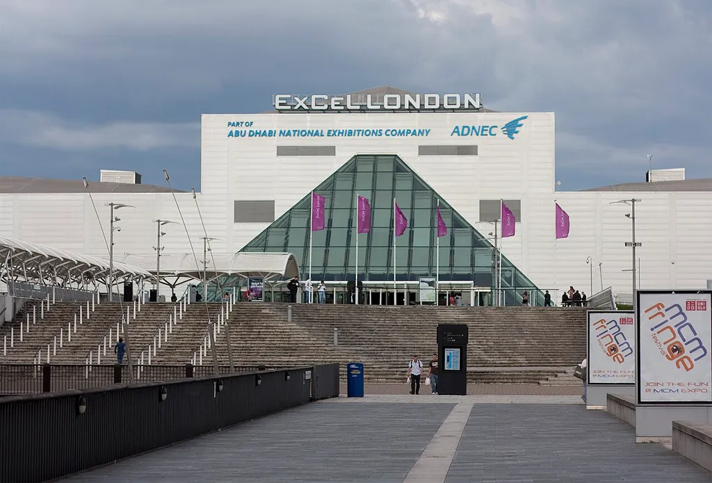 That's how main entrance to Excel looked like in 2011