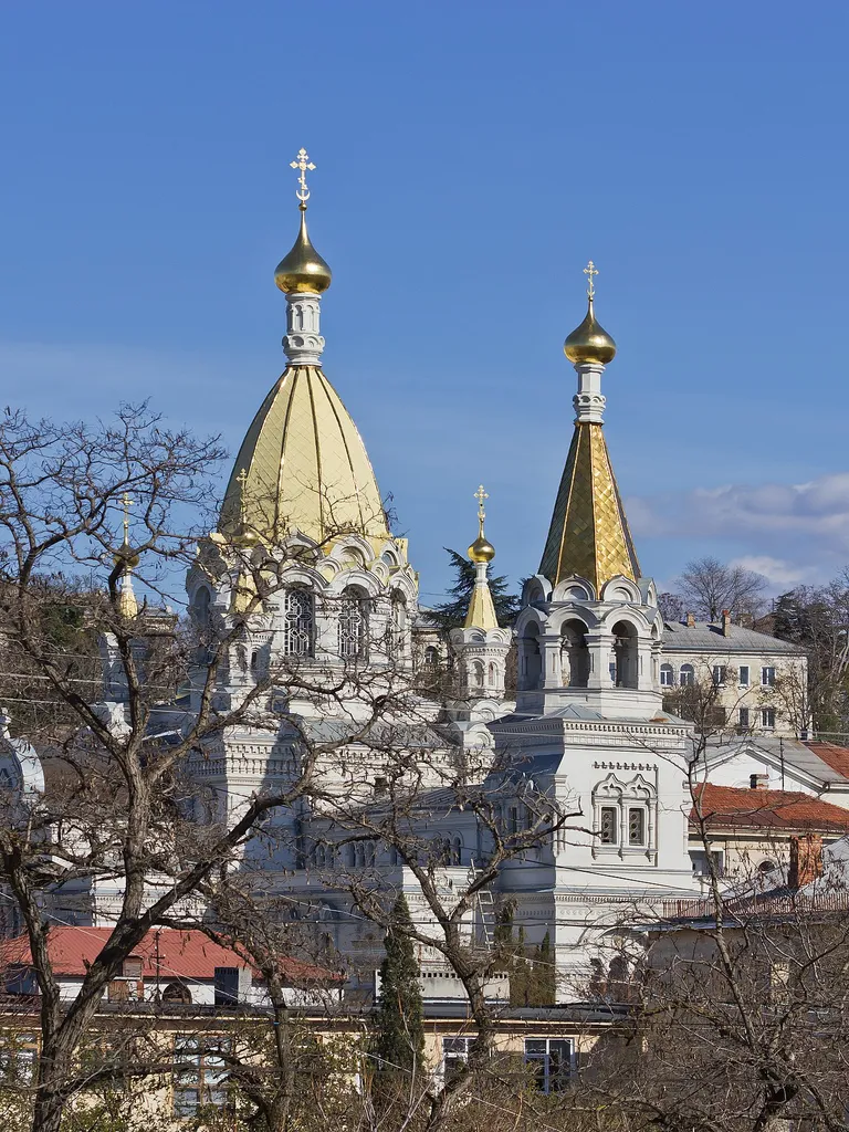 The St. Mary Intercession Cathedral in the Federal City of Sevastopol. Crimean peninsula.