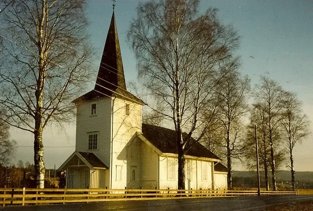 Auli church in Nes, Akershus, Norway.