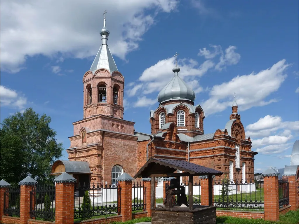Church of Beheading of St. John the Baptist in the village of Ivanovskoye, Moscow oblast, Russia (1899—1903)